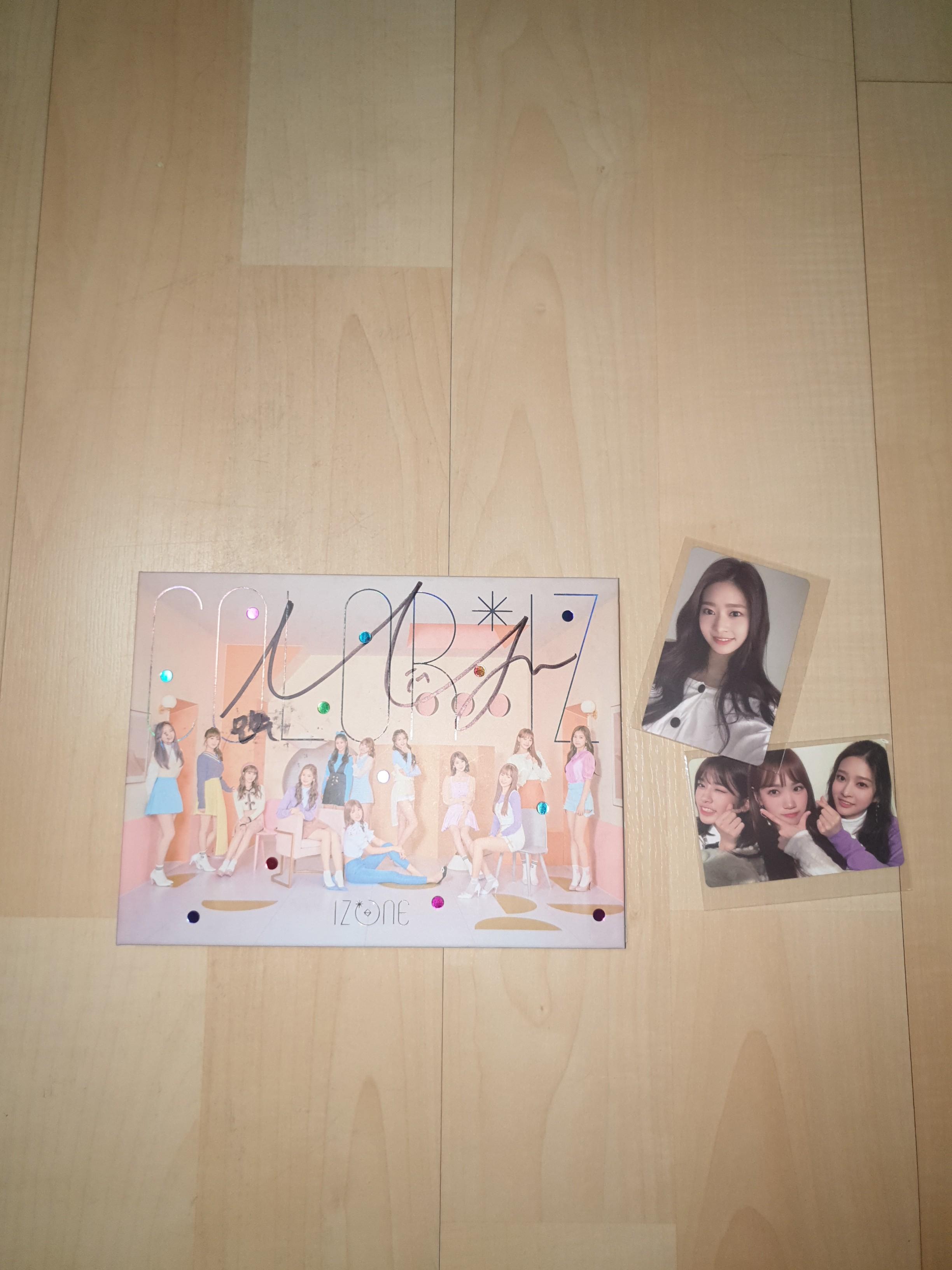 Color Iz Iz One Minju Mwave Signed Album Entertainment K Wave On Carousell Izone kim pack png render minjoo minju coloriz pngpack produce101 kimminju produce48. color iz iz one minju mwave signed album