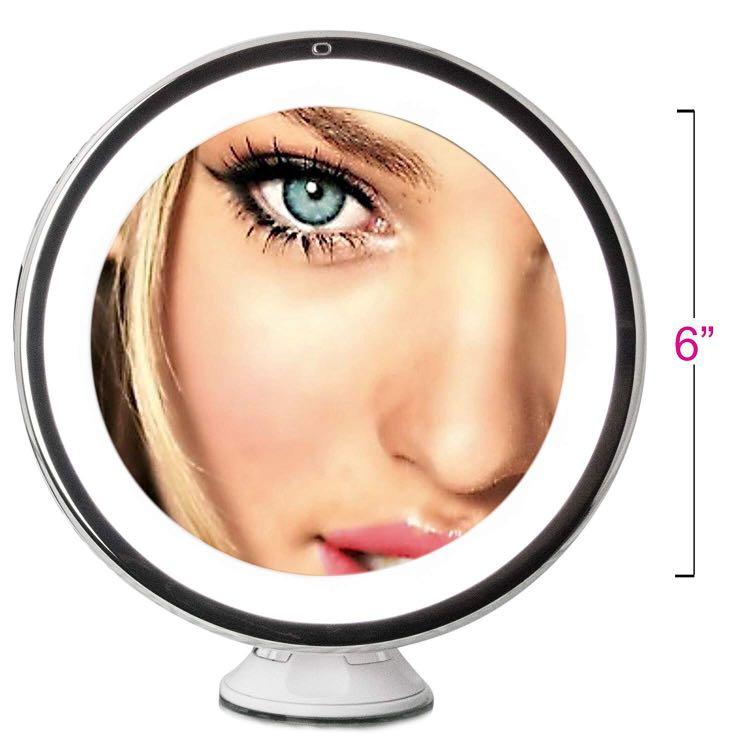 Daylight Led Makeup Mirror With 10x Magnifying Health Beauty Daylight Led Makeup Mirror With 10x