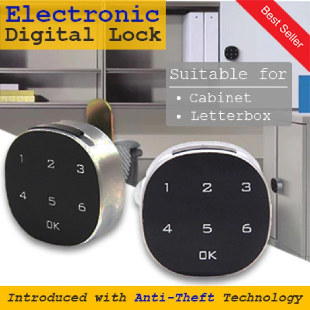 Digital Lock★Electronic HDB Keyless Mail/Letter Box Lock ★ Keyless
