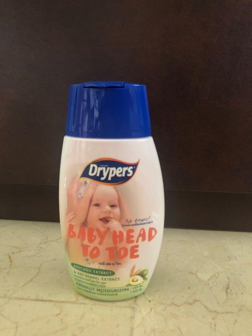 drypers head to toe wash
