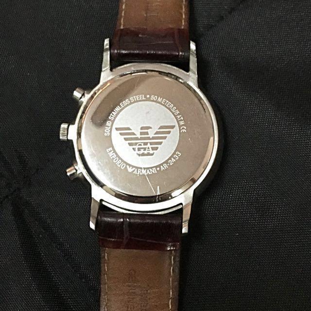 Emporio Armani Classic Watch AR 2433