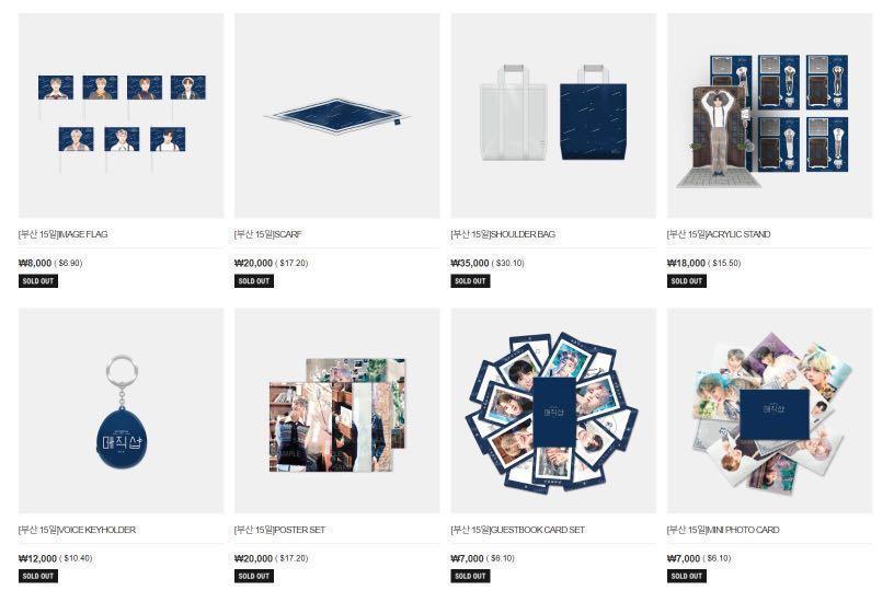 GO] BTS 5th MUSTER MAGIC SHOP IN BUSAN MERCH, Hobbies & Toys