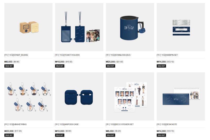 GO] BTS 5th MUSTER MAGIC SHOP IN BUSAN MERCH, Toys & Collectibles