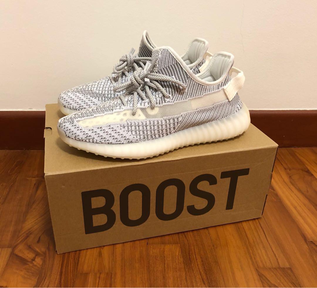 Guaranteed Authentic New Adidas Yeezy Boost 350 v2 Static static non-reflective  sneaker shoe limited edition, Men's Fashion, Footwear, Sneakers on Carousell
