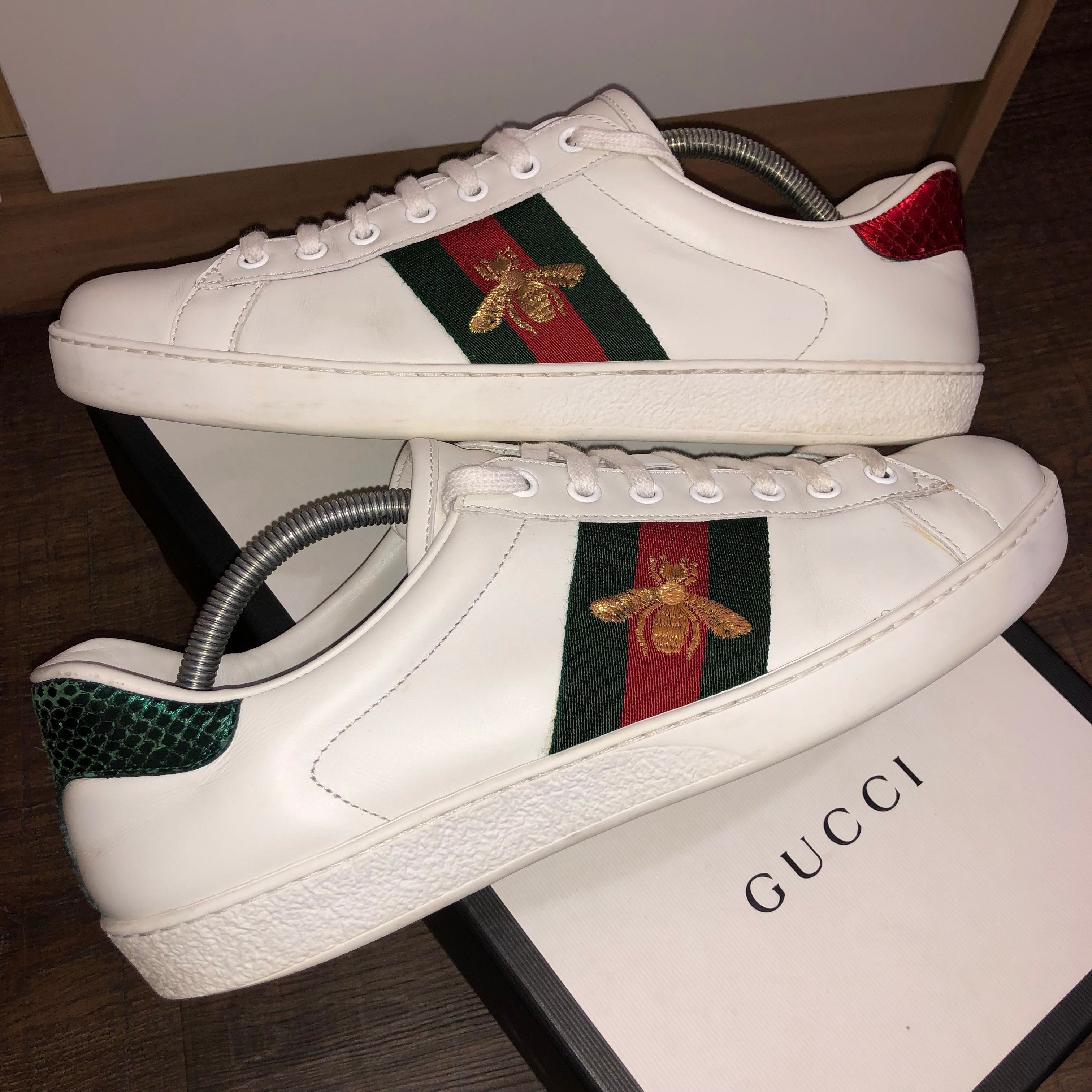 gucci ace bee sneakers