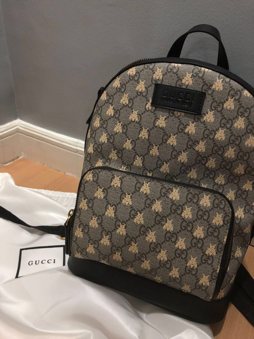 gucci bee backpack price