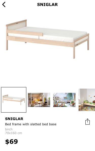 sniglar bed frame