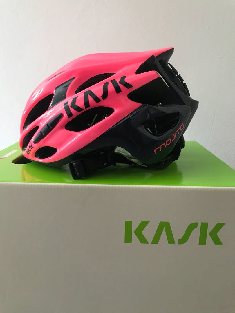 KASK Mojito Helmet Pink/Navy S, Equipment, Bicycles & Parts, on