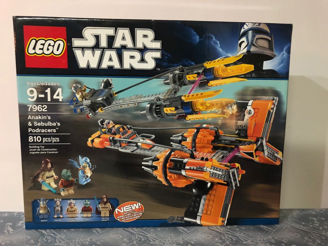 anakin and sebulba's podracers lego