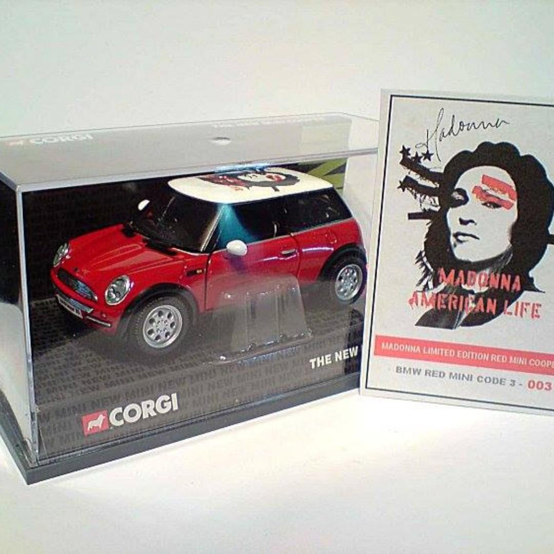 マドンナ American Life Corgi製 Mini Cooper