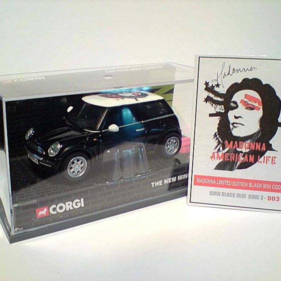 Madonna American Life Code 3 Mini Cooper Diecast 136 Scale