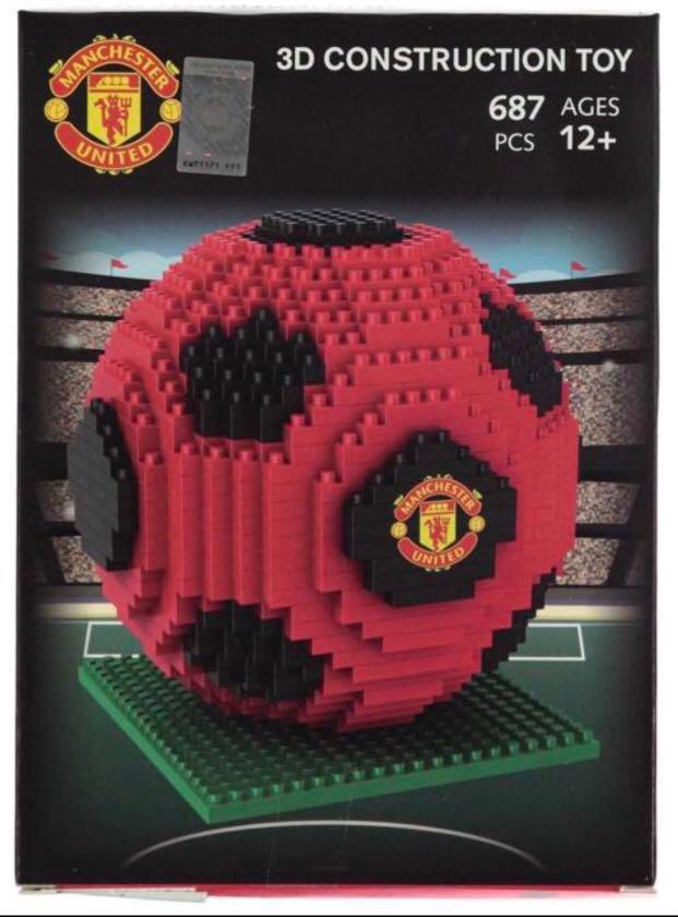 Manchester United 3D Construction Ball
