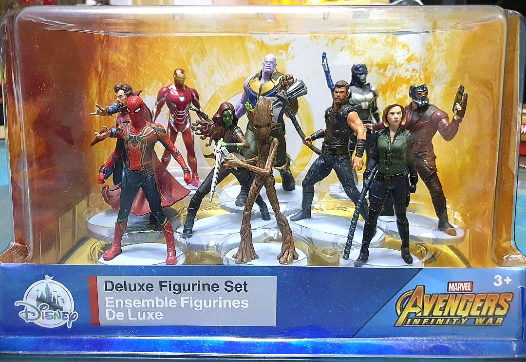 Avengers infinity war shop figures set