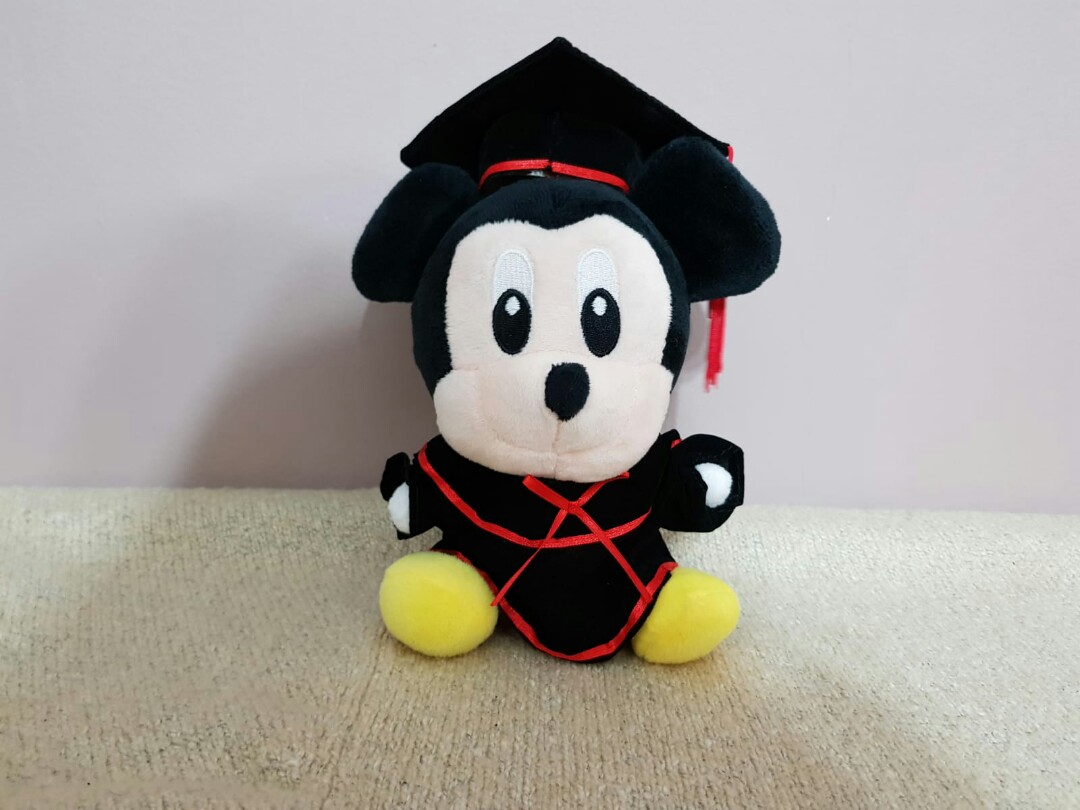 mickey mouse graduation plush 2019