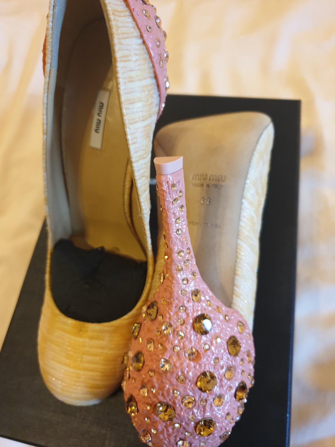 Miu miu vero cuoio shoes online