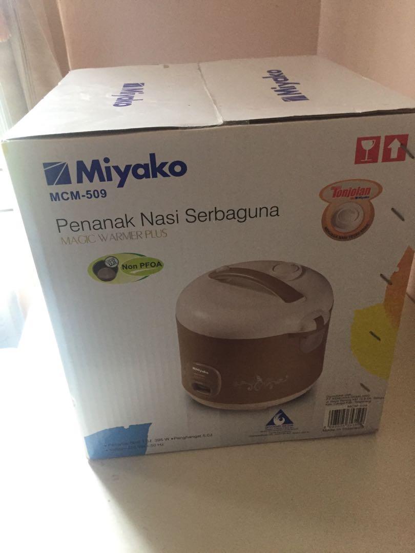 Miyako Rice Cooker new 1,8Lt, 390watt 3kg on Carousell