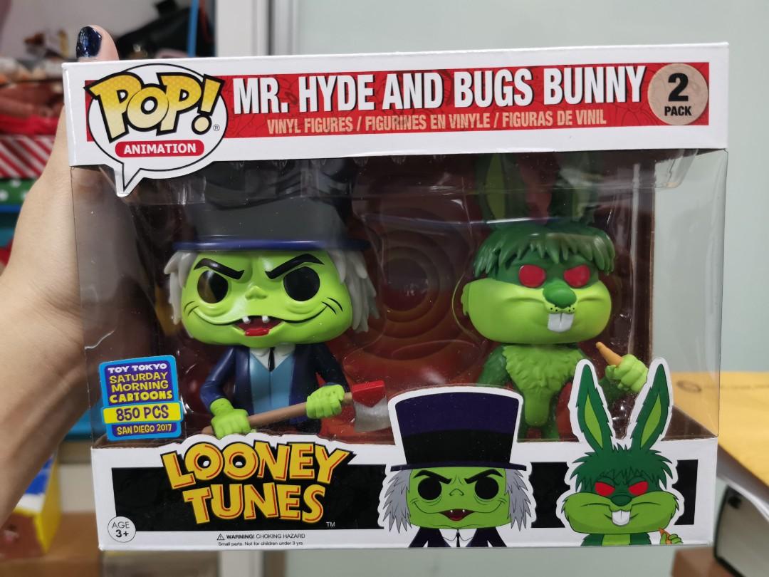 mr hyde and bugs bunny funko pop
