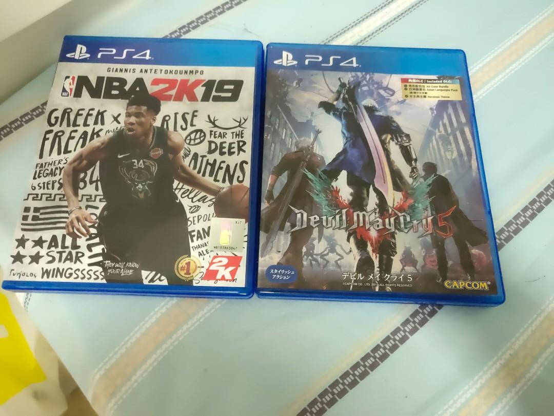 Nba2k19 + devilmaycry5(no code) （分類：遊戲週邊商品）位於 Hong Kong。 由 oscarhello 提交（商品編號 231275219，圖片 1）。簡介： 。