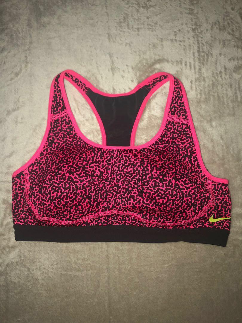 nike pro dri fit sports bra