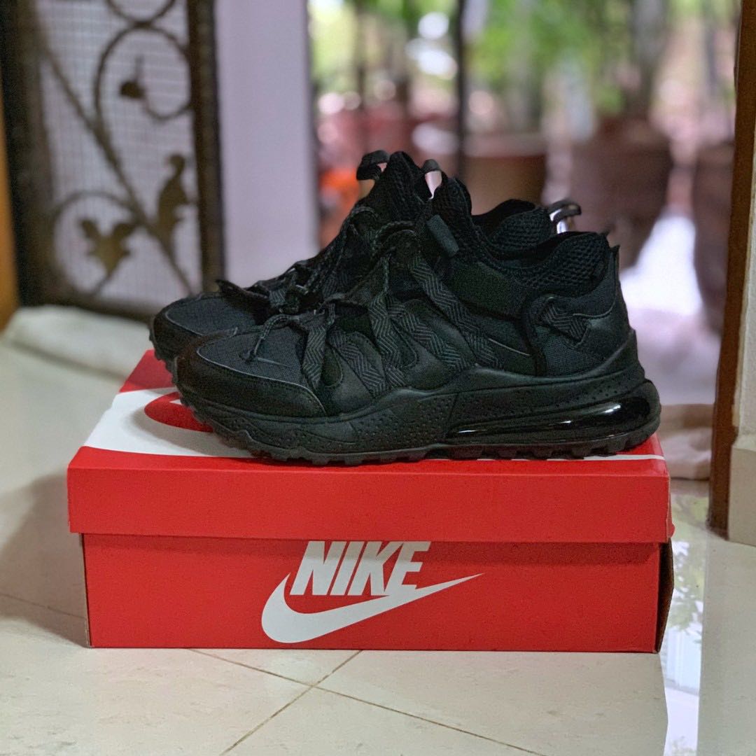 Nike air max 270 bowfin triple black online