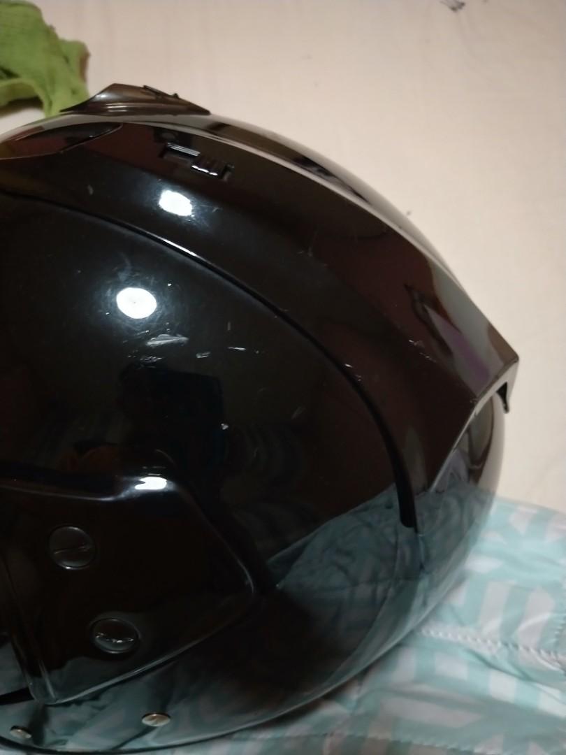 Nova helmet with tinted visor, Motorcycles, Motorcycle Apparel on Carousell