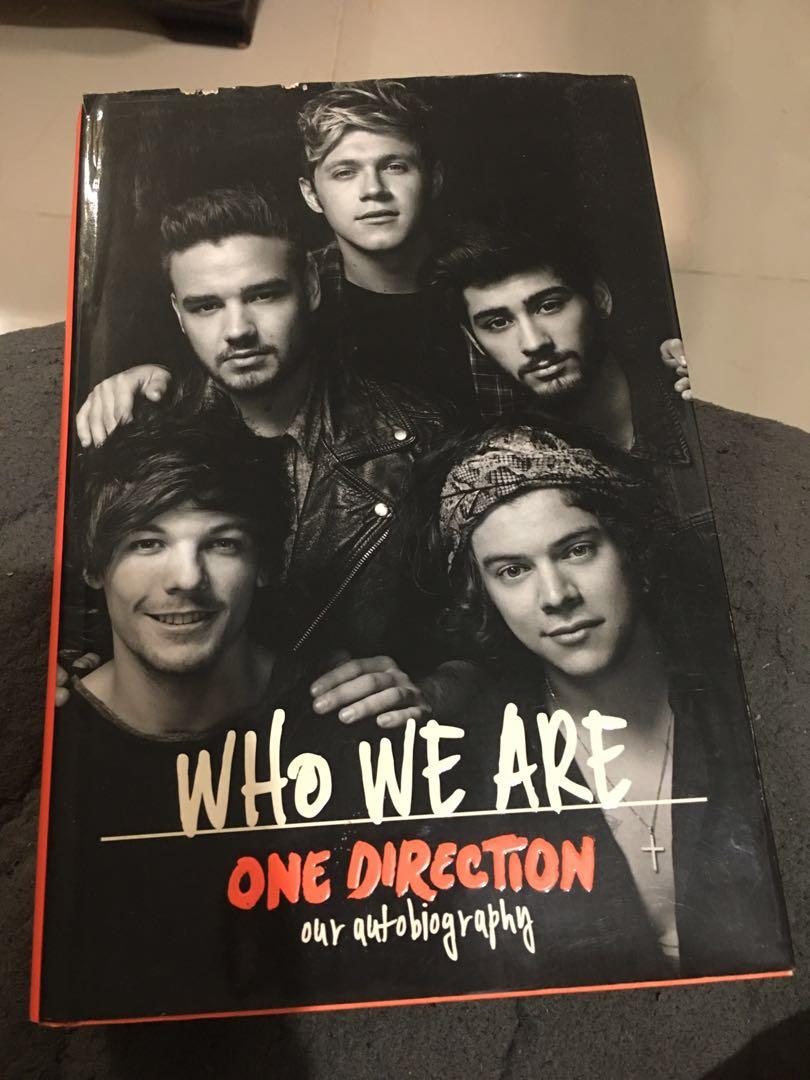 One direction who we are our official autobiography