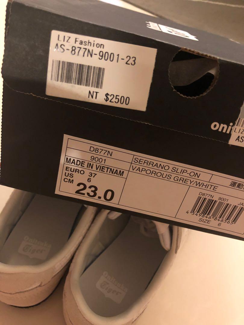 onitsuka tiger serrano vaporous grey