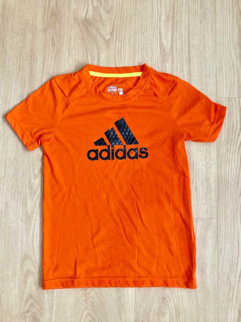 Original Adidas Orange Shirt For Kids Babies Kids Babies