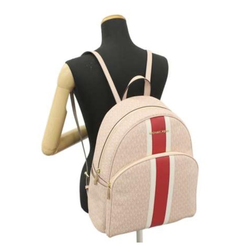 ORIGINAL MICHAEL KORS ABBEY BACKPACK - Pink, Women's Fashion, Bags &  Wallets, Backpacks on Carousell