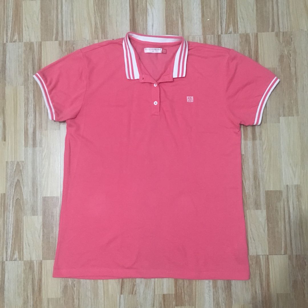 Penshoppe pink polo top