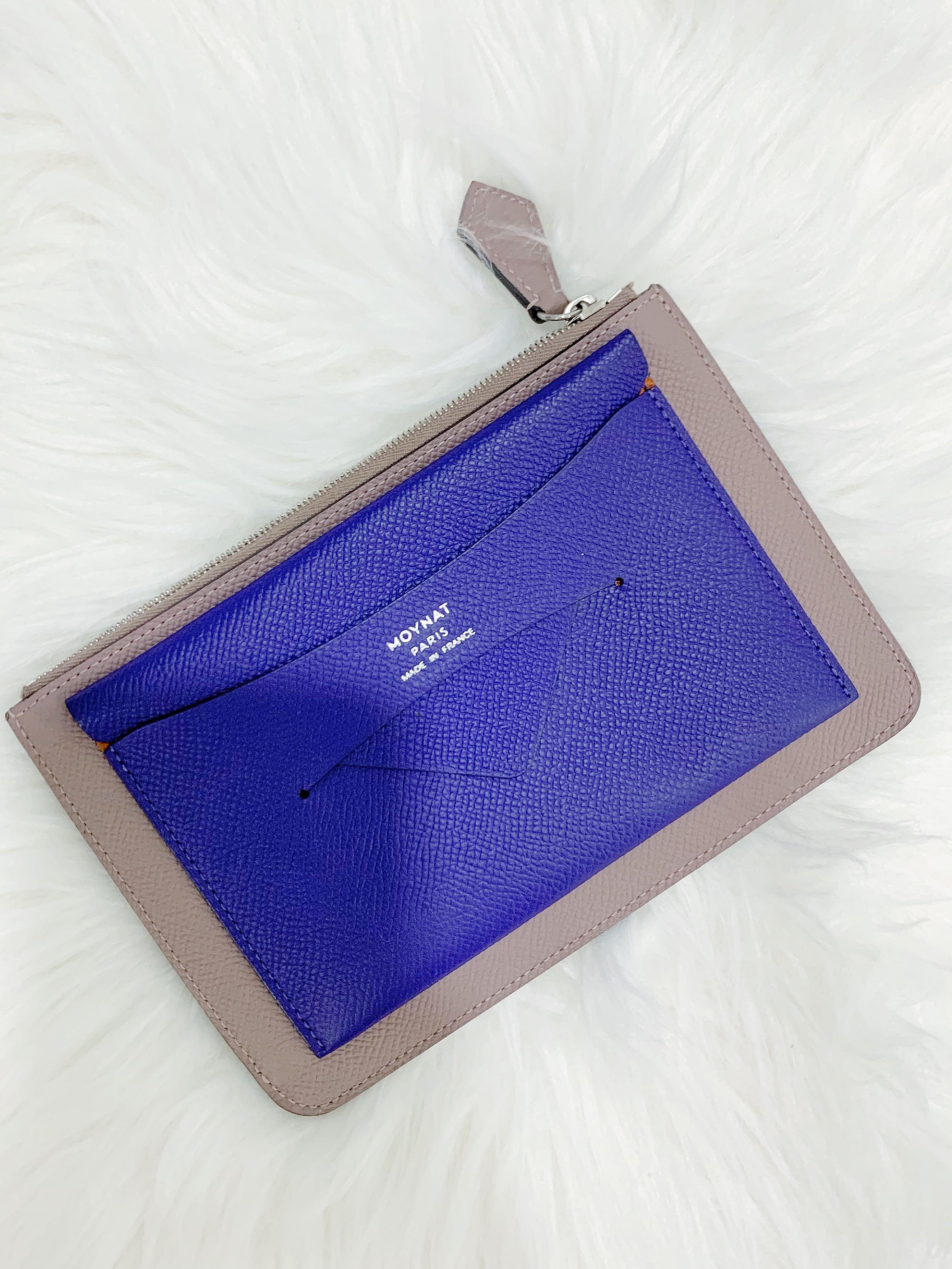 Moynat Enveloppe Crossbody Bag in Purple