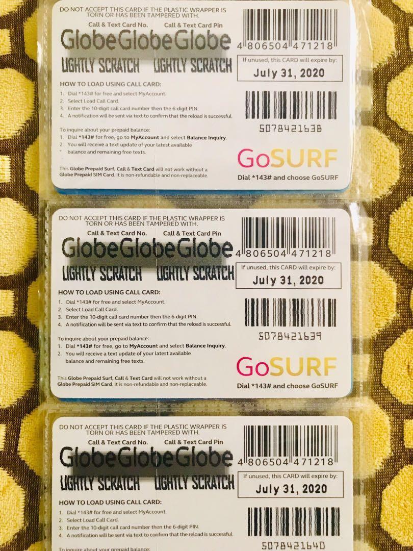 Prepaid Load Card, Looking For on Carousell