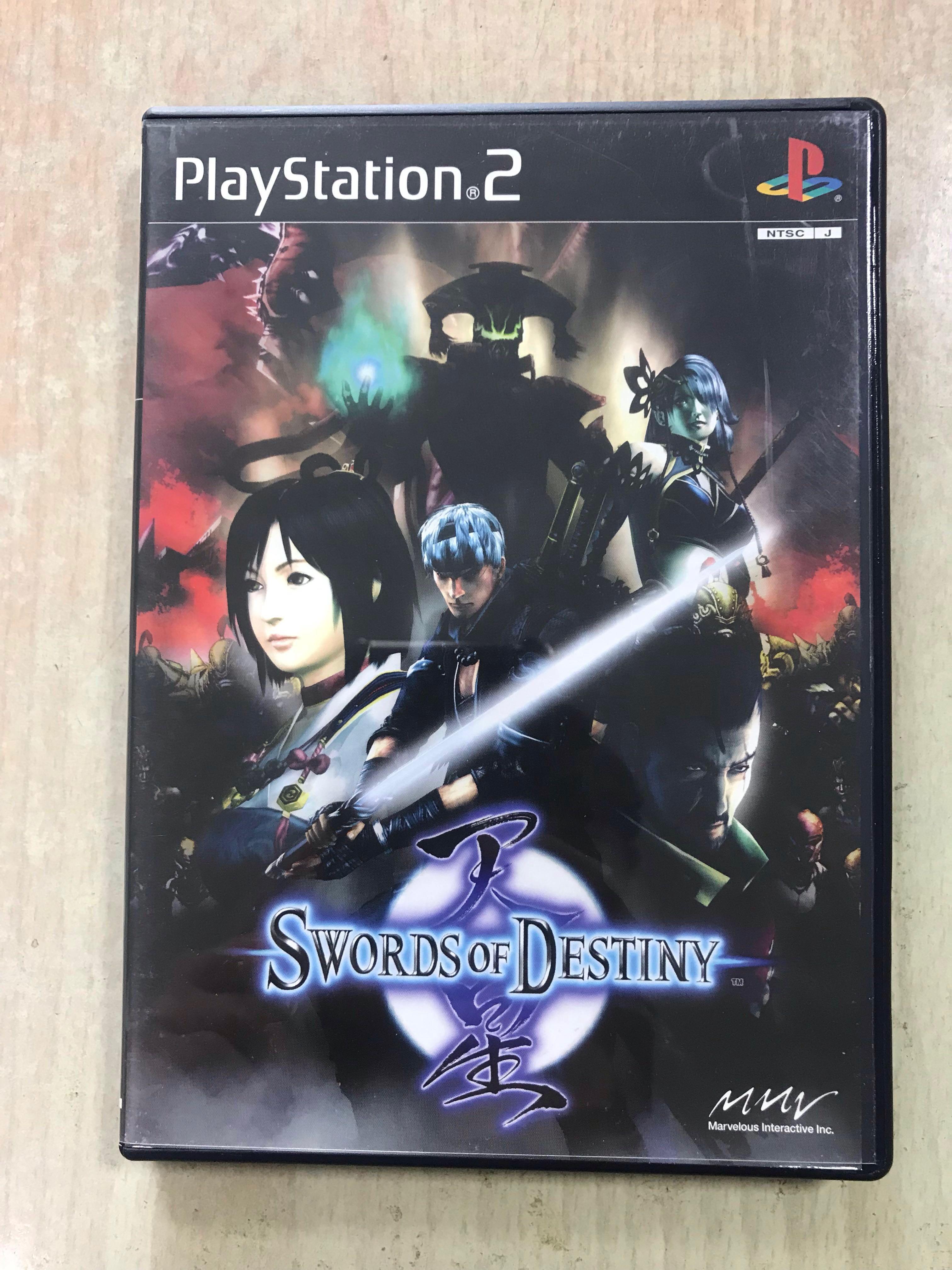 PS2 Game 天星swords of destiny, 電子遊戲, 電子遊戲, PlayStation 
