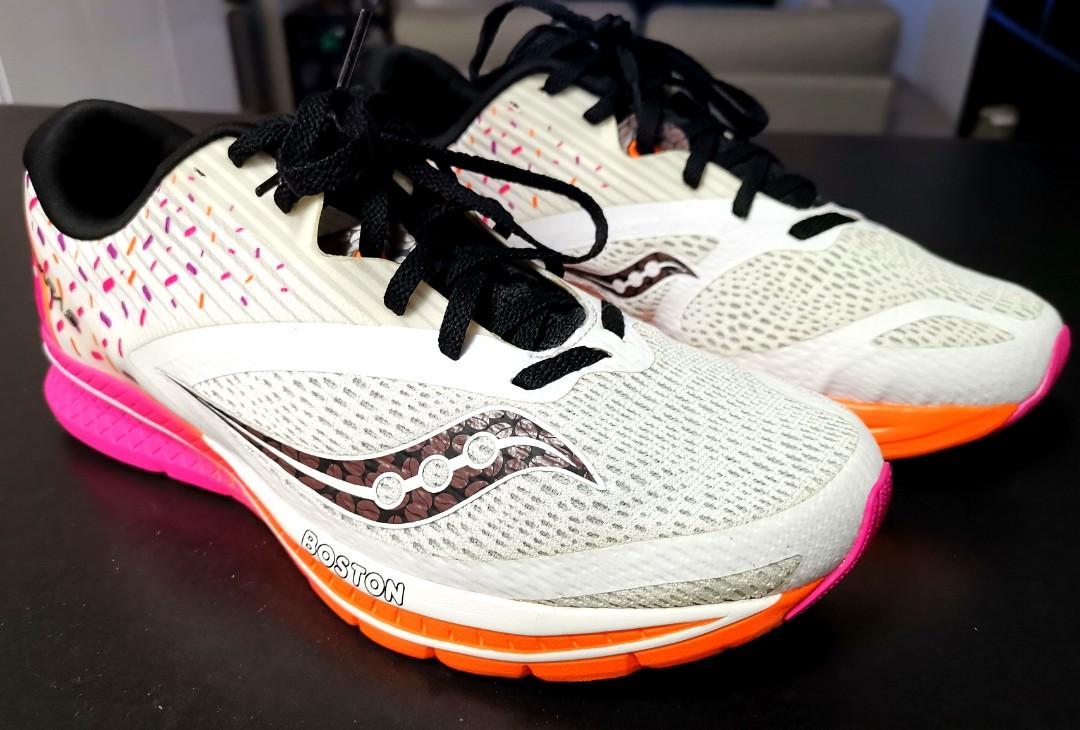 Saucony Kinvara 9 x Dunkin Donuts Men s Fashion Footwear Sneakers on Carousell