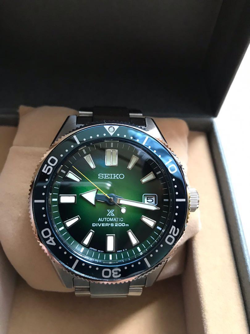Seiko prospex 200m green sea special edition SBDC077, Mobile Phones &  Gadgets, Wearables & Smart Watches on Carousell