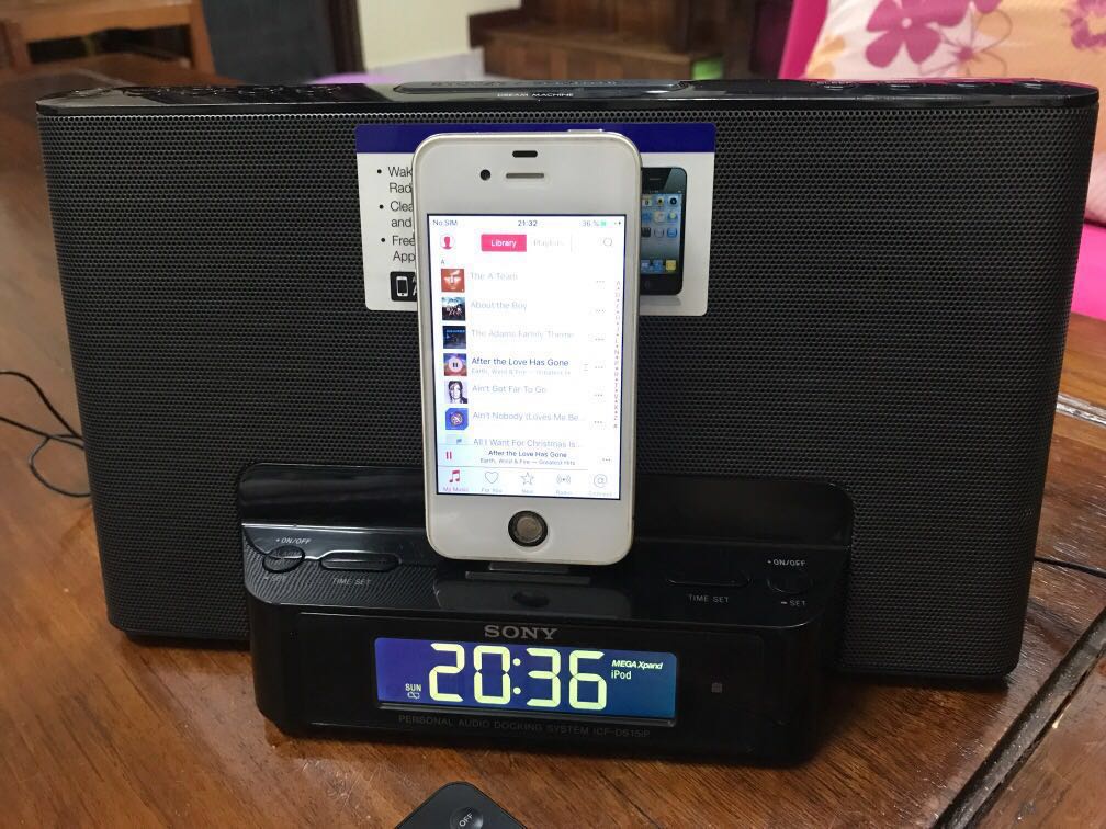 Sony Personal Audio System Icf Cs15ipn