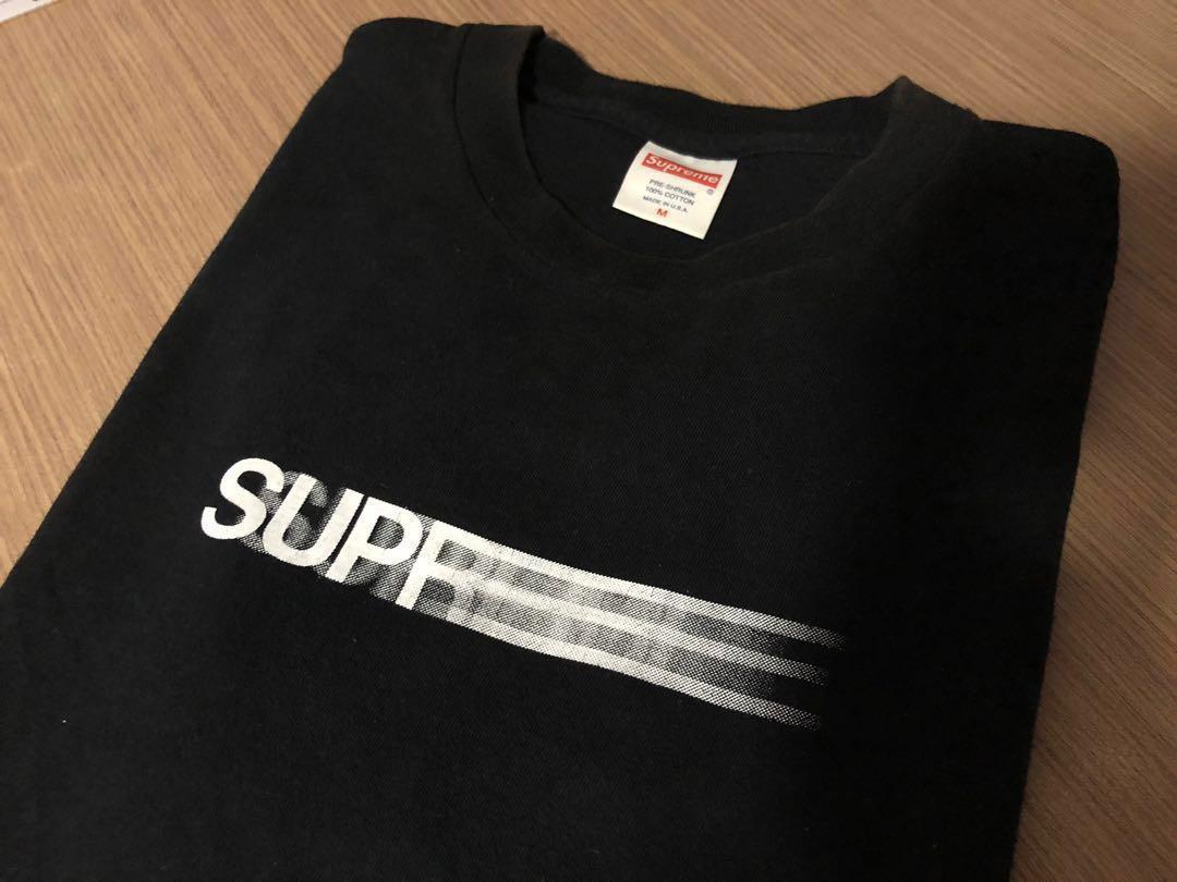 SS16 Supreme Motion Logo Tee, Men's Fashion, Tops & Sets, Tshirts 