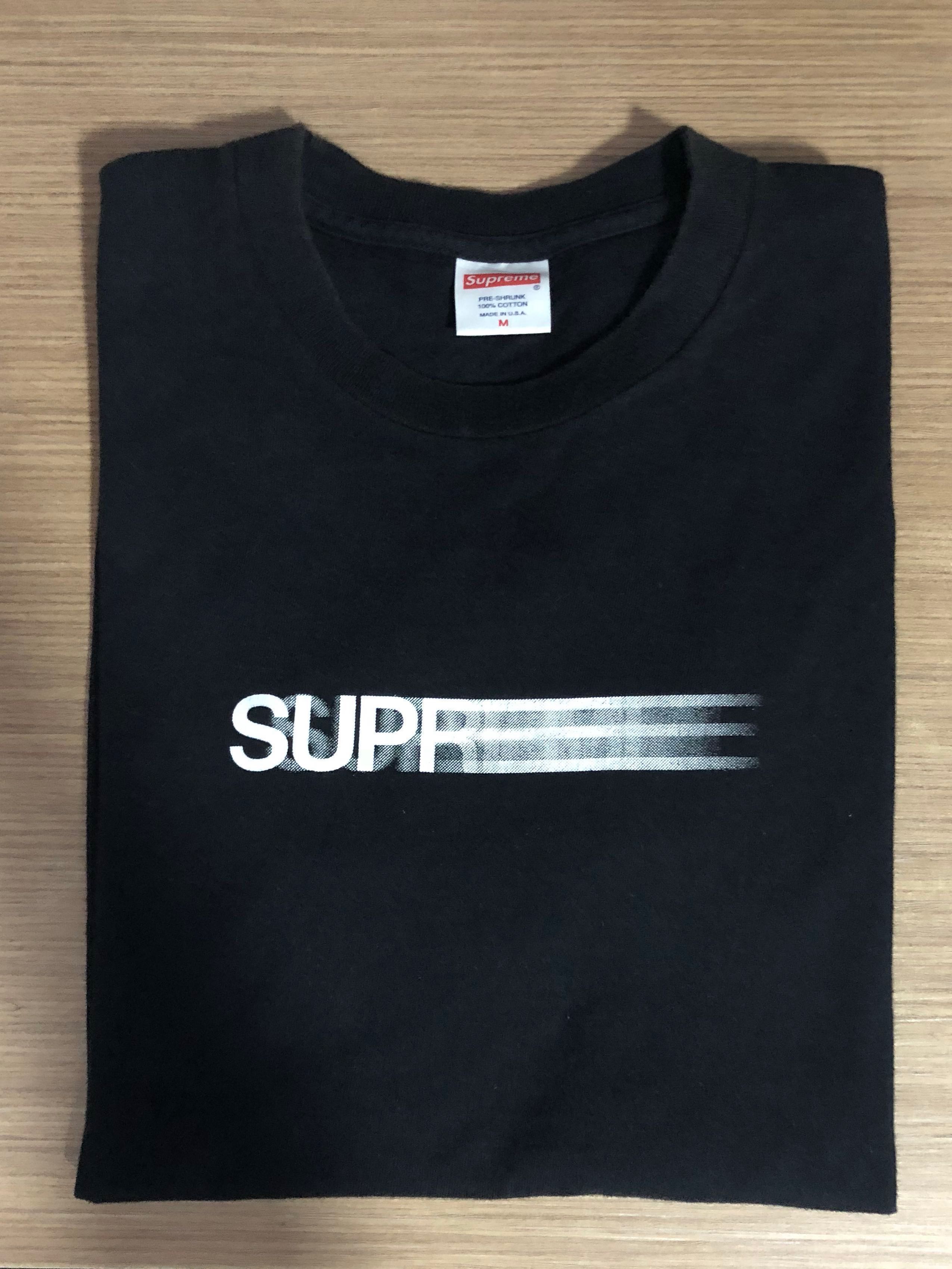 SS16 Supreme Motion Logo Tee, Men's Fashion, Tops & Sets, Tshirts