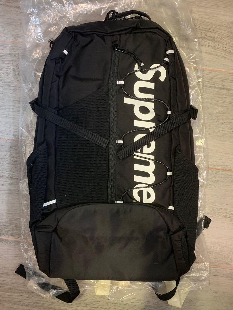 supreme 17ss Back pack Waterproof Backpack Supreme Backpack Ss17