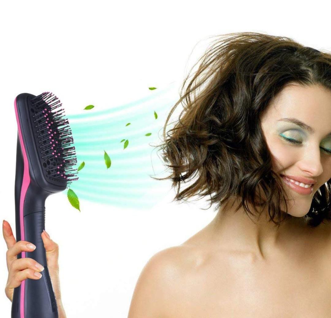 T132 Ionic Hair Straightener Hair Dryer Straight Hair Brush V Joy