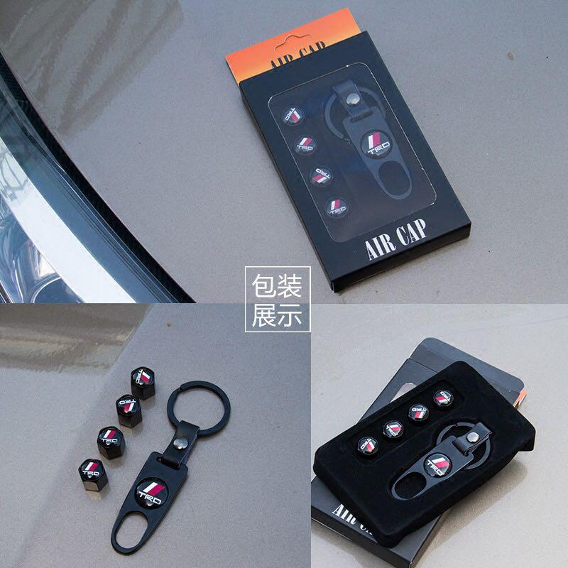 TRD Toyota air valve caps , Car Accessories, Accessories on Carousell