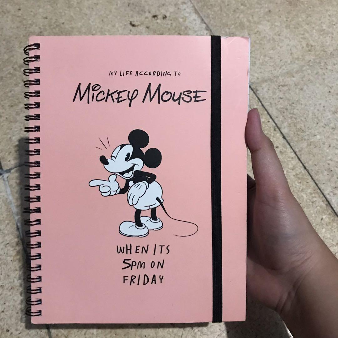 Typo Notebook Disney Mickey Mouse Buku Alat Tulis Alat Tulis