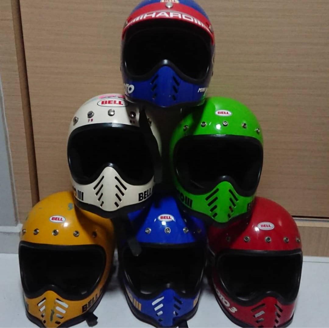 Vintage bell moto 3 Clearance