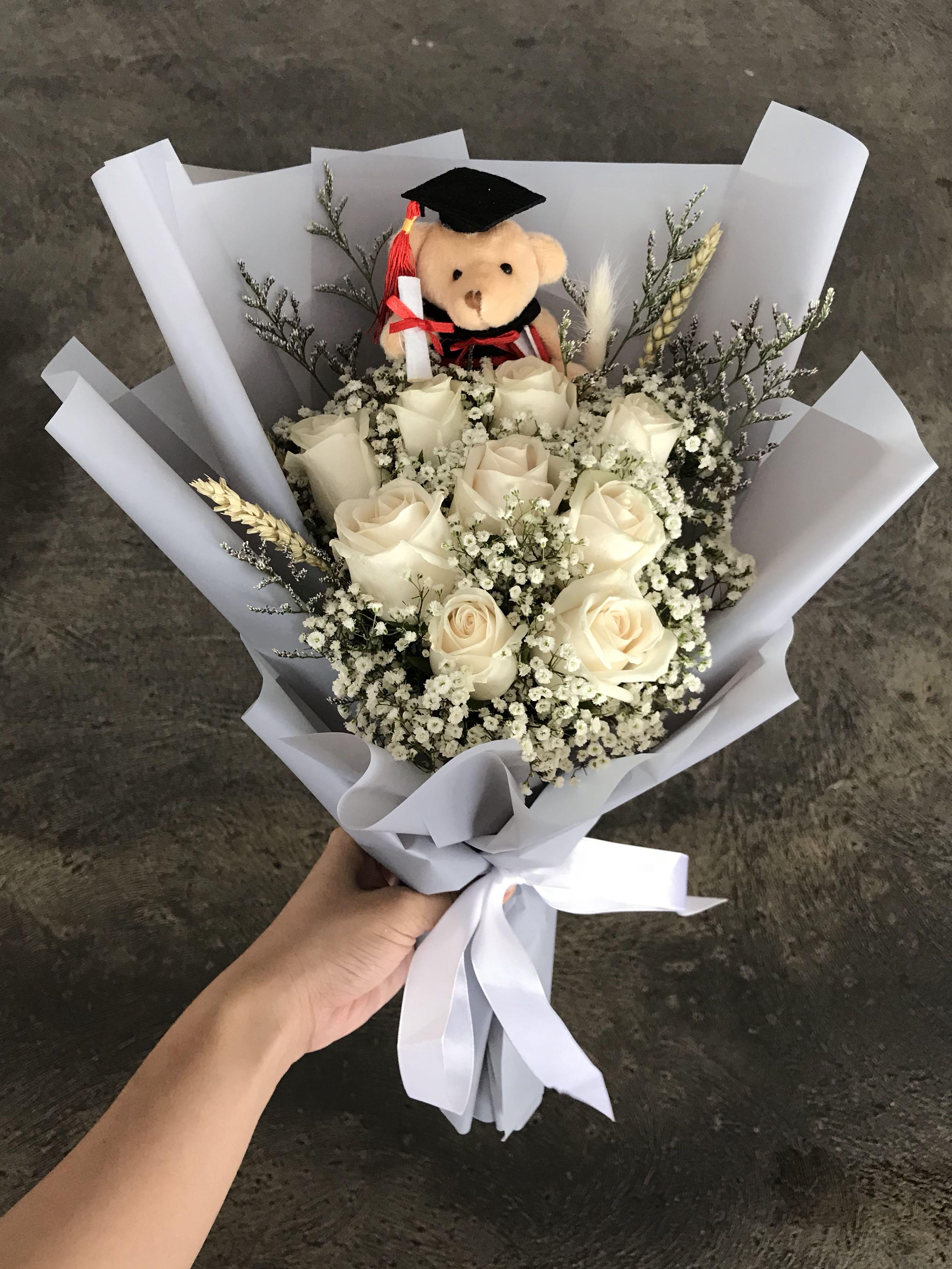 white rose for girlfriend