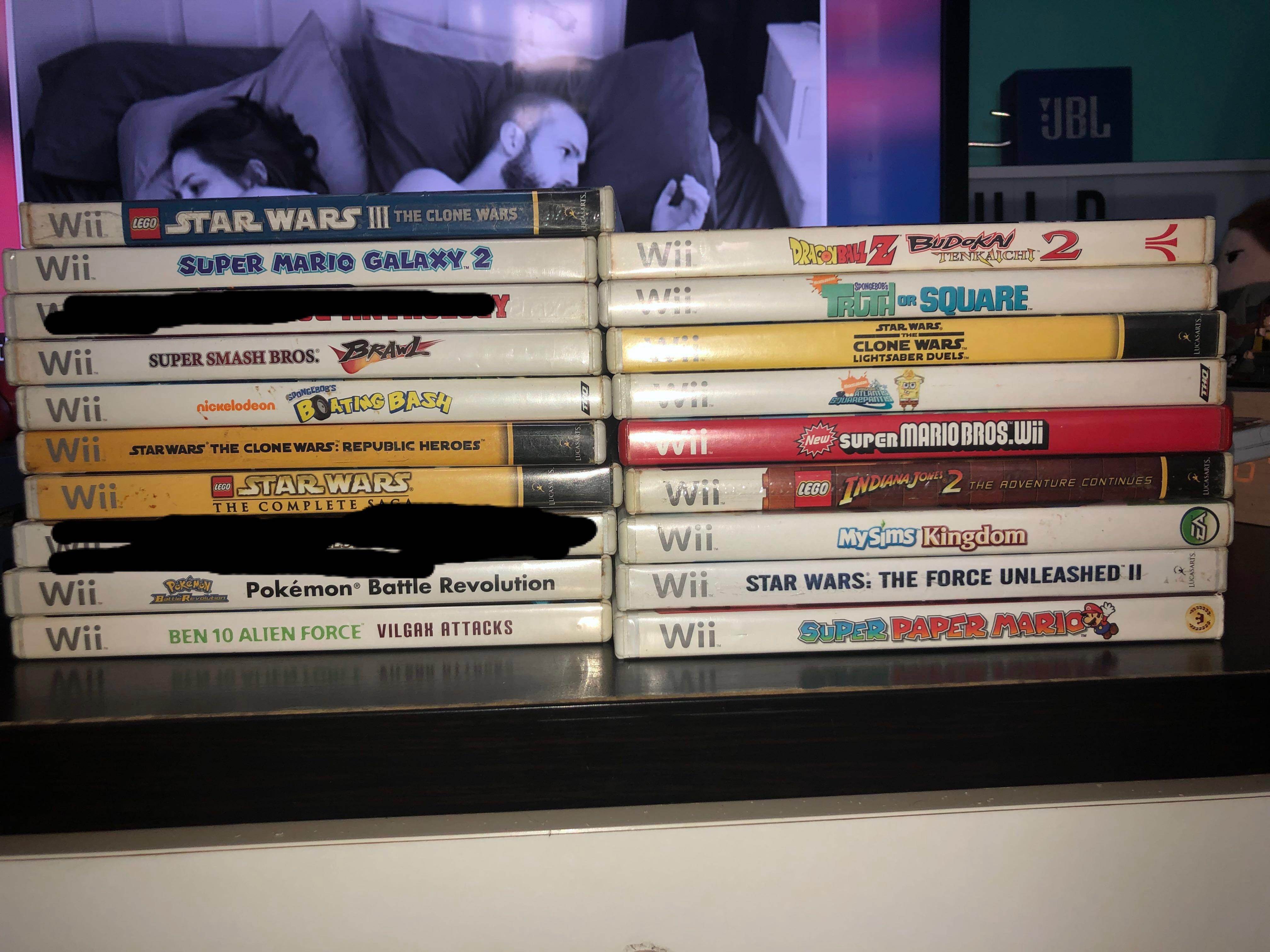 wii and games for sale