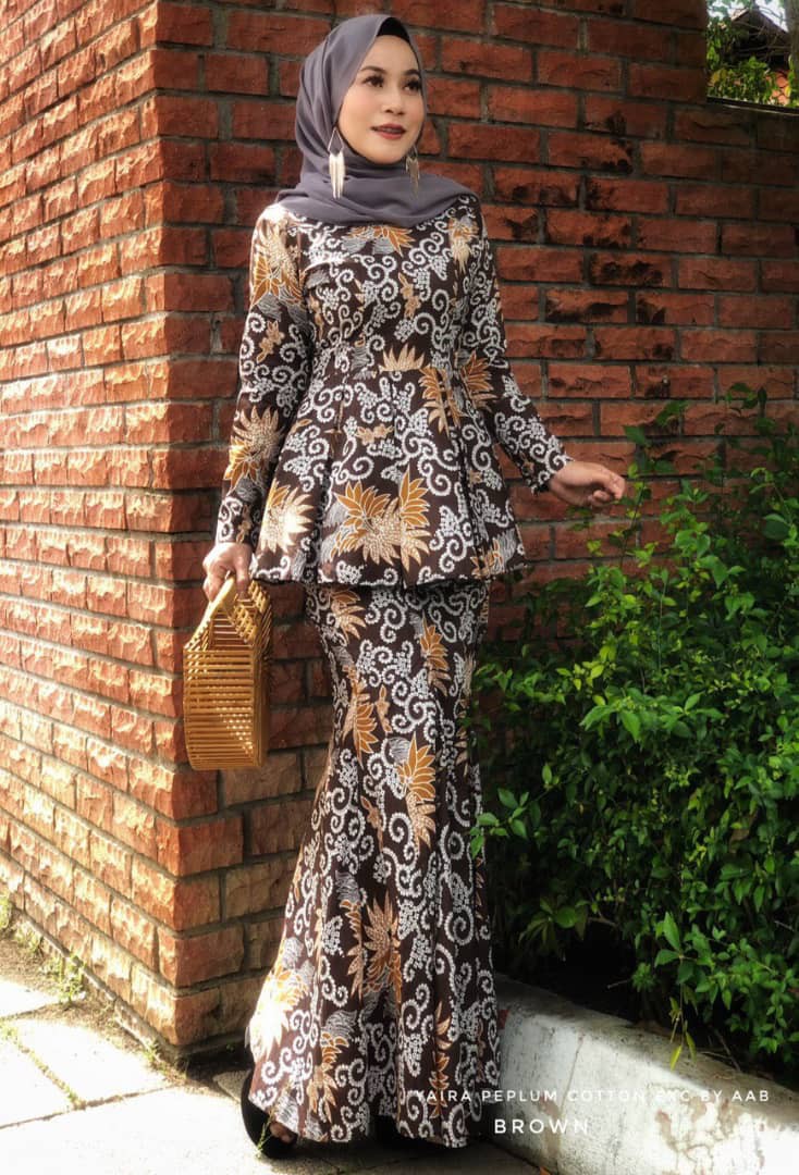 Peplum cotton discount