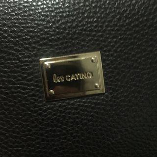 Les Catino Hand Bag Hitam Ada Tali Panjang