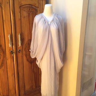 Kaftan abu abu #mauthr