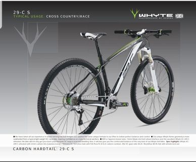 Whyte cheap 29 cs