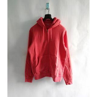 Uniqlo New Label Peach Zipper Hoodie M #mauthr
